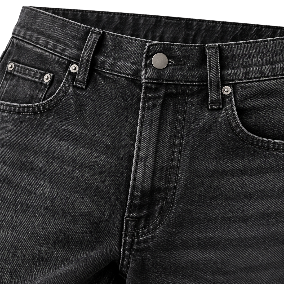 Dark Charcoal Slim-Fit Denim Jeans | Koupbeery